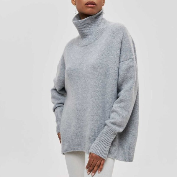 Avery™ | Élégant Pull Col Montant