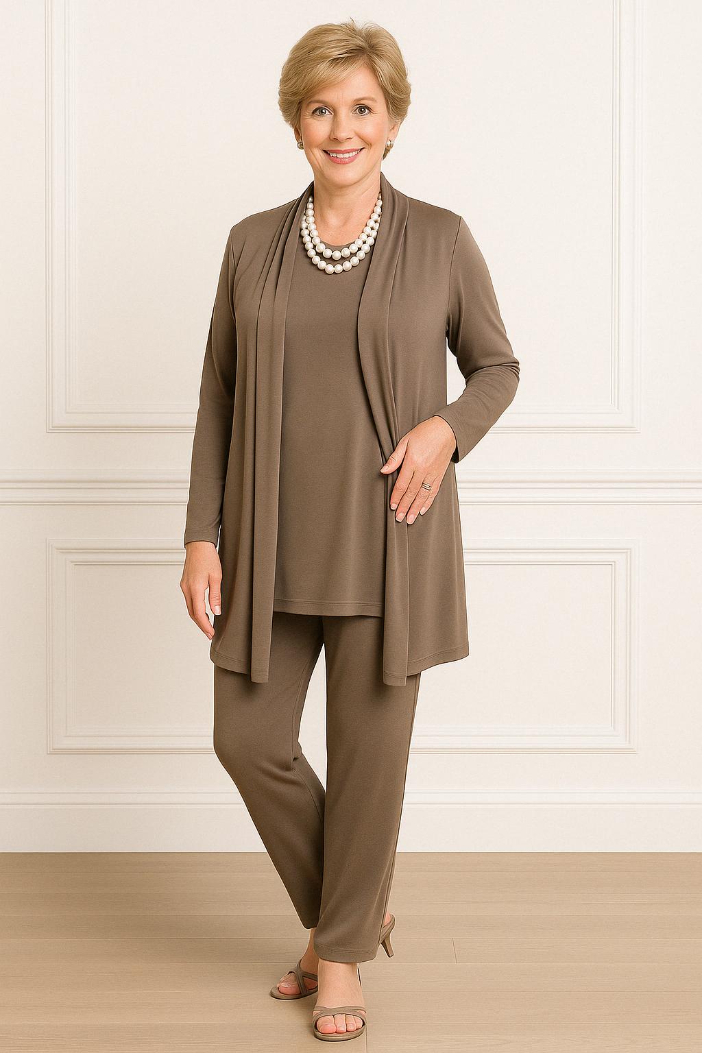 Brenda | Ensemble Élégant Trois Pièces