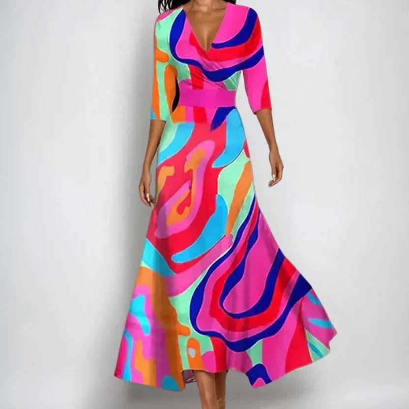 Emily | Robe Florale de Luxe