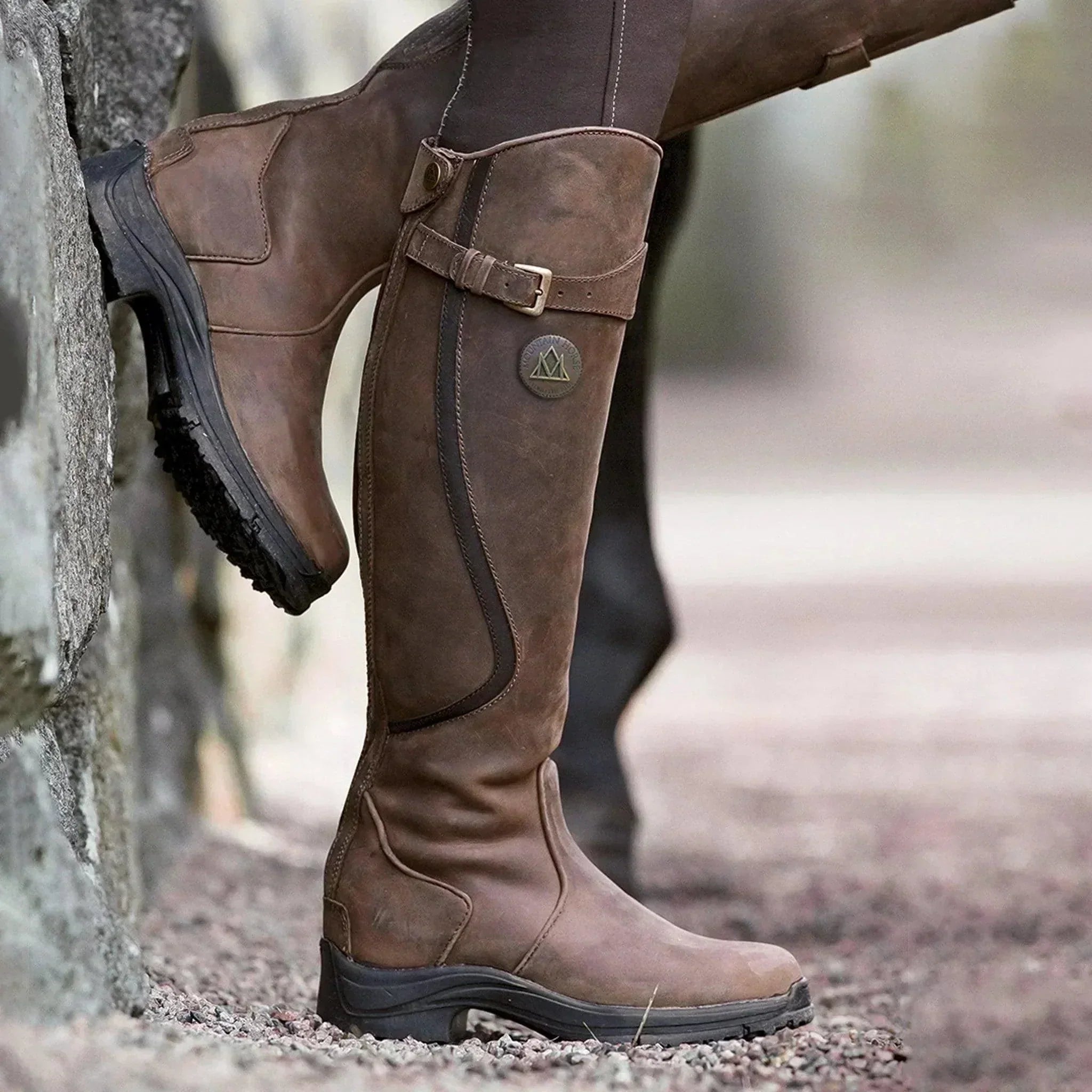 Madison | Bottes d’Équitation Imperméables en Cuir