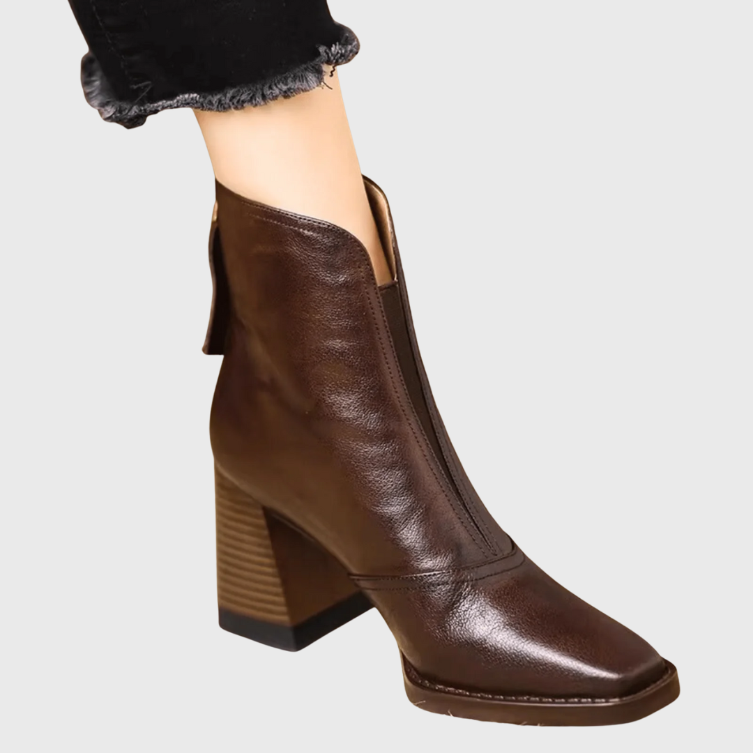 Rosalie | Bottines de Luxe à Talon Moyen